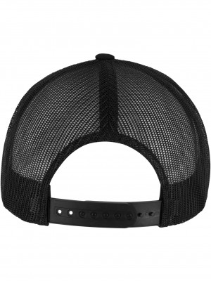 Шапка с козирка Detroit Tiger Head Patch 5-Panel Retro Trucker Cap black one size