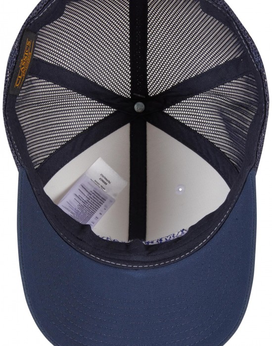 Шапка с козирка American Life Retro Trucker Cap navy/white/navy one size