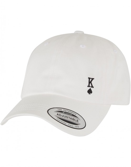 Шапка с козирка King Card Cotton Twill Cap white one size
