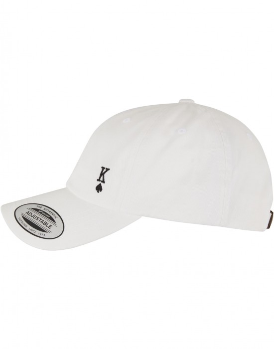 Шапка с козирка King Card Cotton Twill Cap white one size