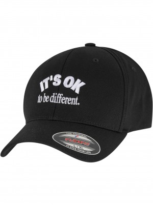 Шапка с козирка It's OK EMB Wooly Combed Cap blk/blk L/XL