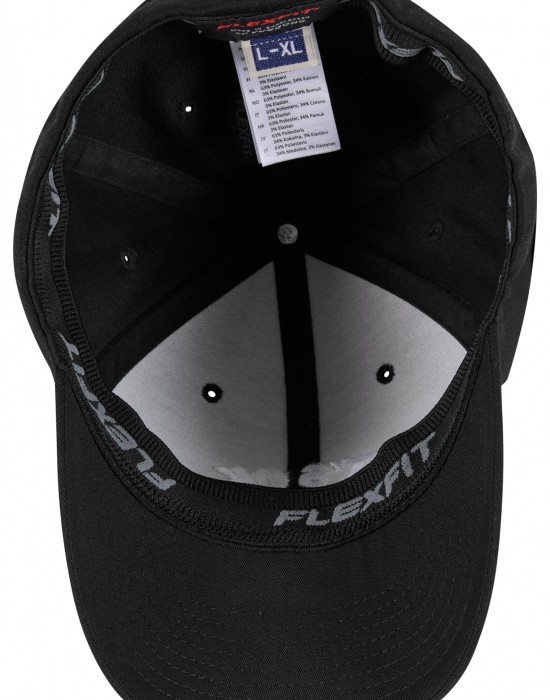 Шапка с козирка It's OK EMB Wooly Combed Cap blk/blk L/XL