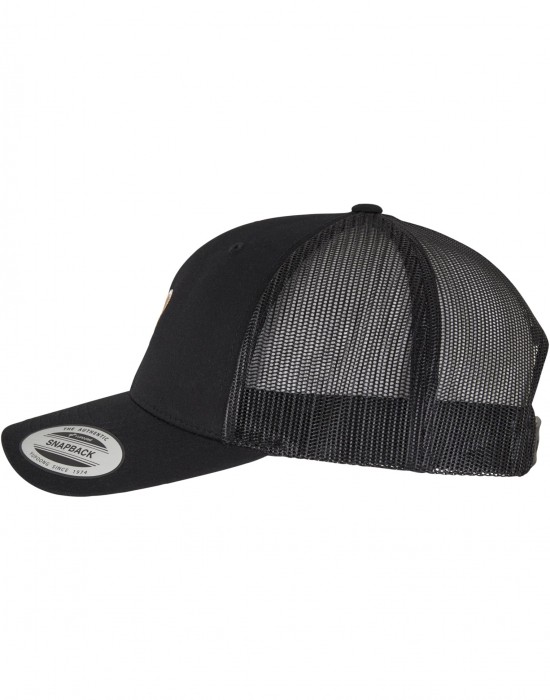 Шапка с козирка Skull Bear Wooly Combed Cap black one size