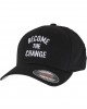 Шапка с козирка Become The Change Wording Wooly Combed Cap black S/M