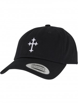 Шапка с козирка Cross Faith Dad Cap black one size
