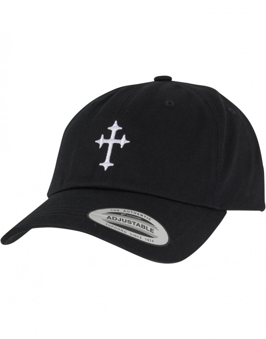 Шапка с козирка Cross Faith Dad Cap black one size