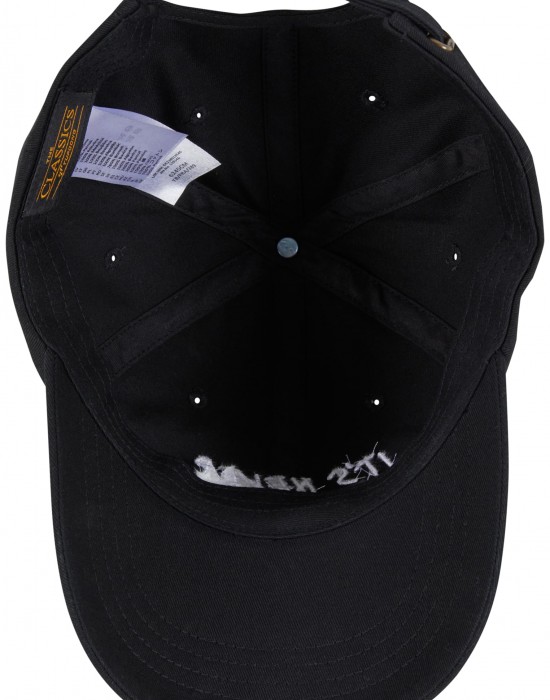 Шапка с козирка Never Too Late Dad Cap black one size