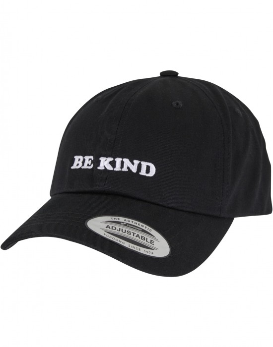 Шапка с козирка Be Kind Dad Cap black one size