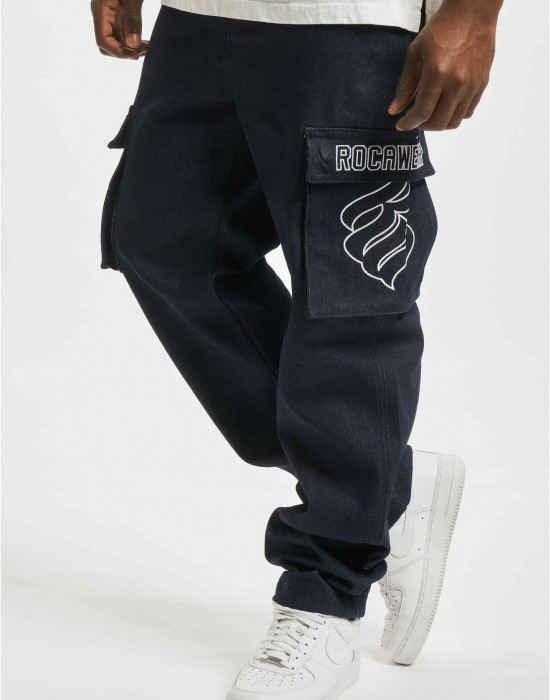 Долнище Rocawear Williamsburg Cargo Pants dark blue W52 L34