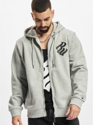 Суичър Rocawear Zip Hoody grey S