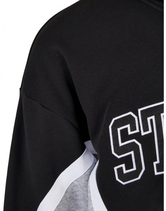 Суичър Starter Throwback Hoody black/heathergrey XXL