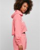 Дамски суичър късо худи Ladies Starter Cropped Hoody pinkgrapefruit XS