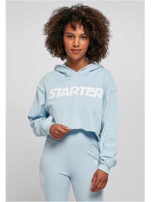 Дамски суичър късо худи Ladies Starter Cropped Hoody icewaterblue XS