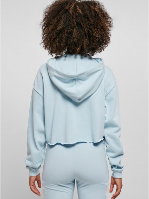 Дамски суичър късо худи Ladies Starter Cropped Hoody icewaterblue XS