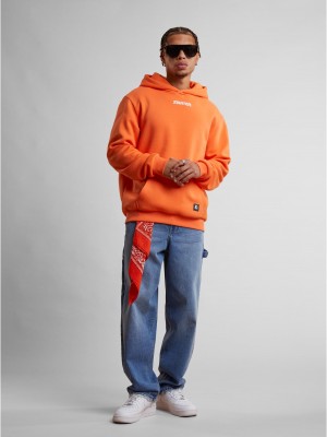 Суичър Starter Small Logo Essential Hoodie mandarin XXL