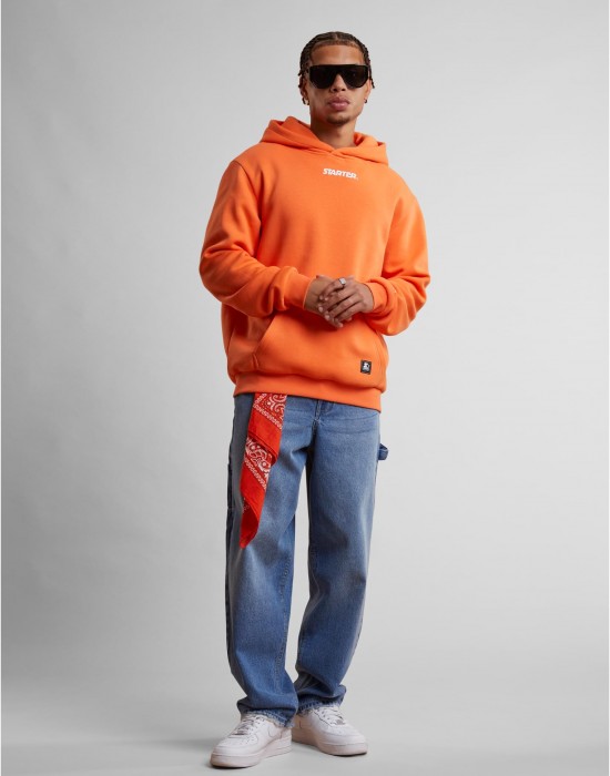 Суичър Starter Small Logo Essential Hoodie mandarin XXL