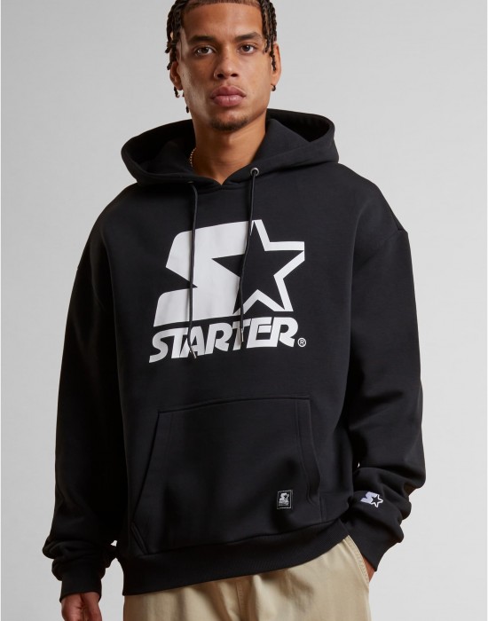 Суичър Starter Oversized Logo Hoodie black XXL