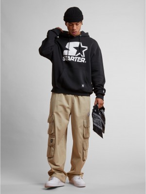 Суичър Starter Oversized Logo Hoodie black XXL