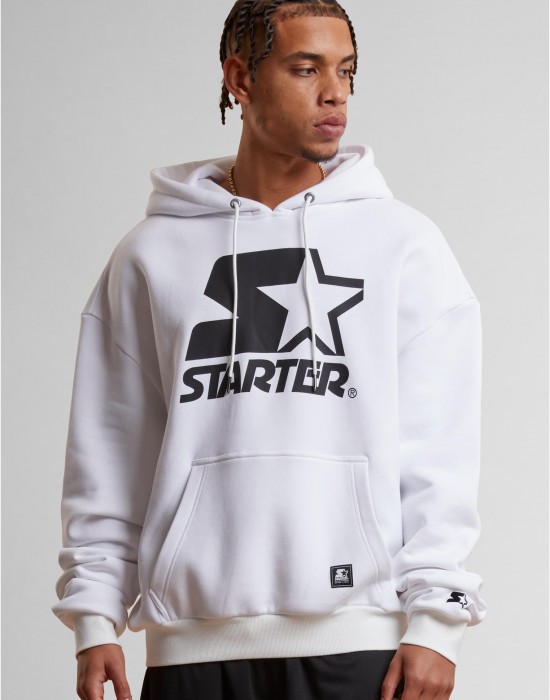 Суичър Starter Oversized Logo Hoodie white XXL