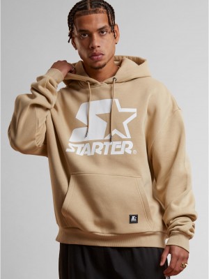 Суичър Starter Oversized Logo Hoodie dustysand XXL