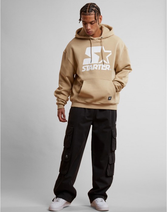 Суичър Starter Oversized Logo Hoodie dustysand XXL