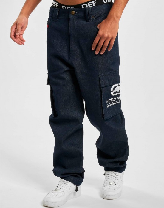 Ecko Unltd. Ec Ko Cargohosen raw blue W50 L34