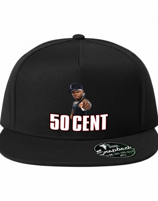 Rap Toon 50 Cent рап шапка с козирка