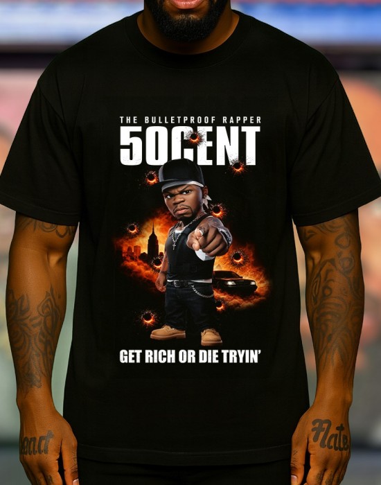 Rap Toon 50 Cent тениска