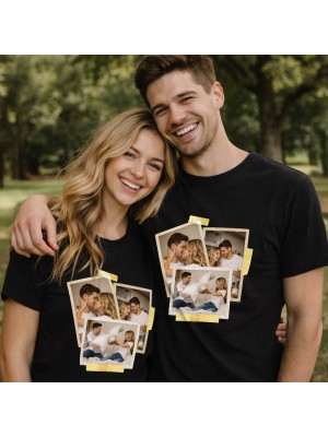 Тениска за двойки POLAROID COUPLE