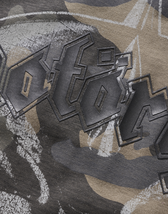 Тениска в цвят тъмен камуфлаж Motorhead Warpig Print