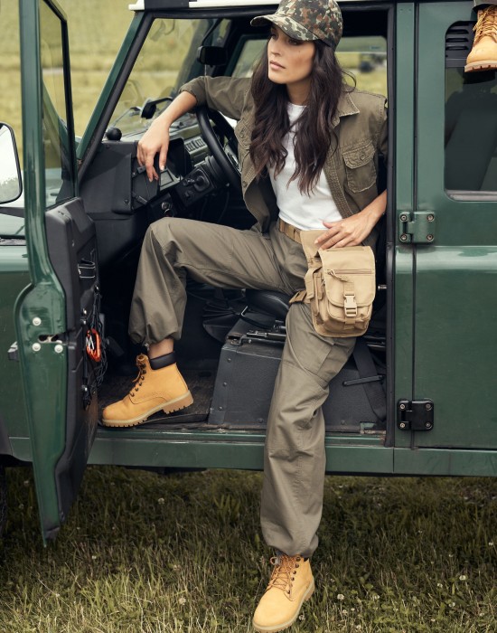 Дамска риза в масленозелено Brandit Vintageshirt