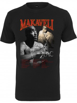 2Pac / Tupac Черна тениска Makaveli Best Songs