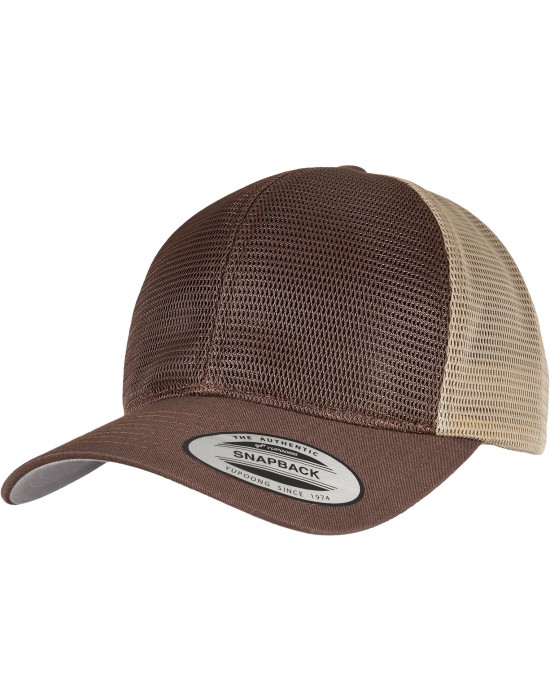 Шапка с козирка 360 Omnimesh 2-Tone Cap brown/khaki one size