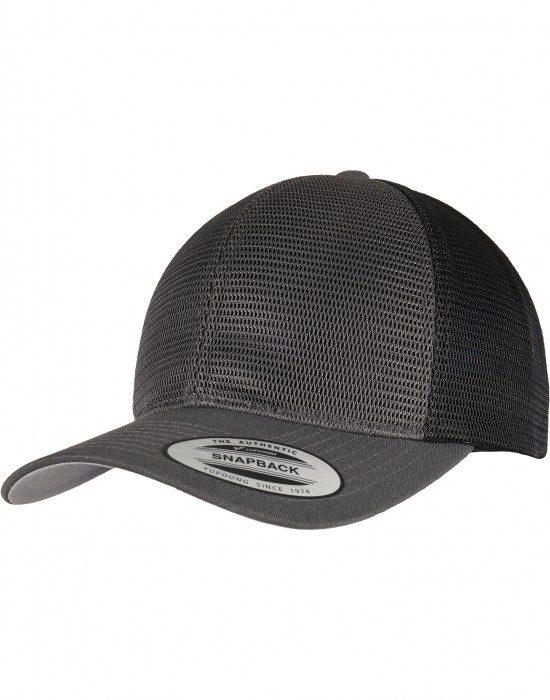Шапка с козирка 360 Omnimesh 2-Tone Cap charcoal/black one size
