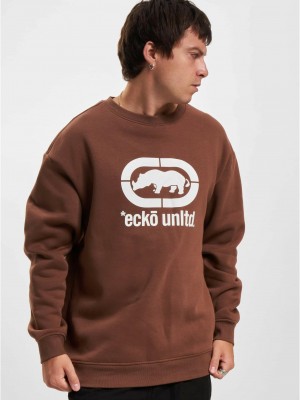 Худи без качулка Ecko Unltd. BASE Crewneck  bark XL
