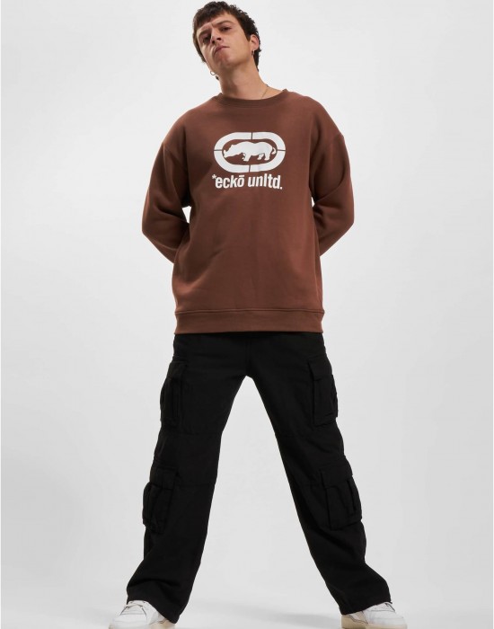 Худи без качулка Ecko Unltd. BASE Crewneck  bark XL