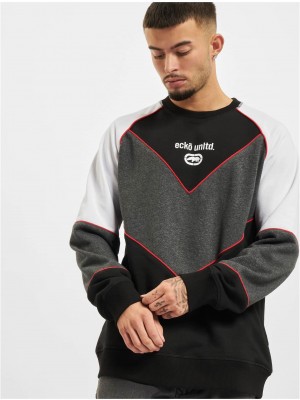 Худи без качулка Bendigo Crewneck black/anthracite/white XXL