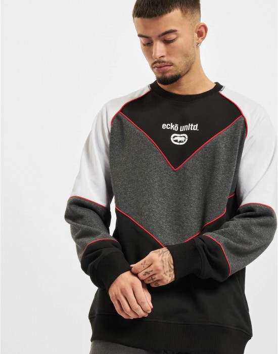 Худи без качулка Bendigo Crewneck black/anthracite/white XXL