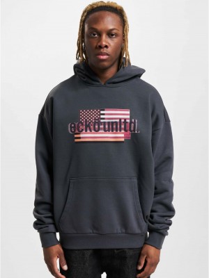 Суичър Ecko Unltd. FLAG Hoody darkgrey XXL