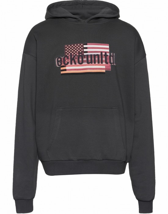 Суичър Ecko Unltd. FLAG Hoody darkgrey XXL