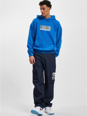 Суичър Ecko Unltd. Ecko Unltd. College Hoodies cobalt blue XXL