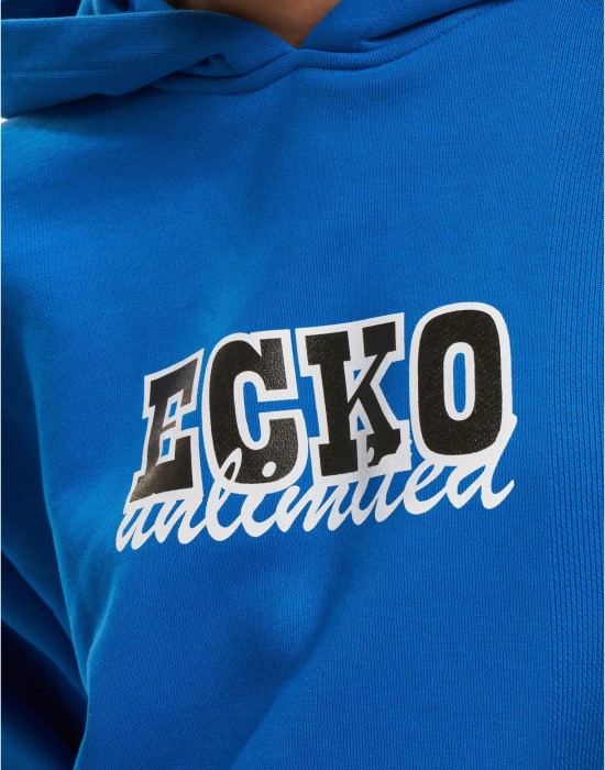 Суичър Ecko Unltd. Ecko Unltd. College Hoodies cobalt blue XXL