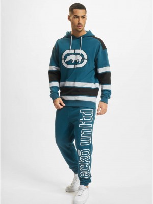 Мъжко долнище Ecko Unltd. React Sweatpant petrol S