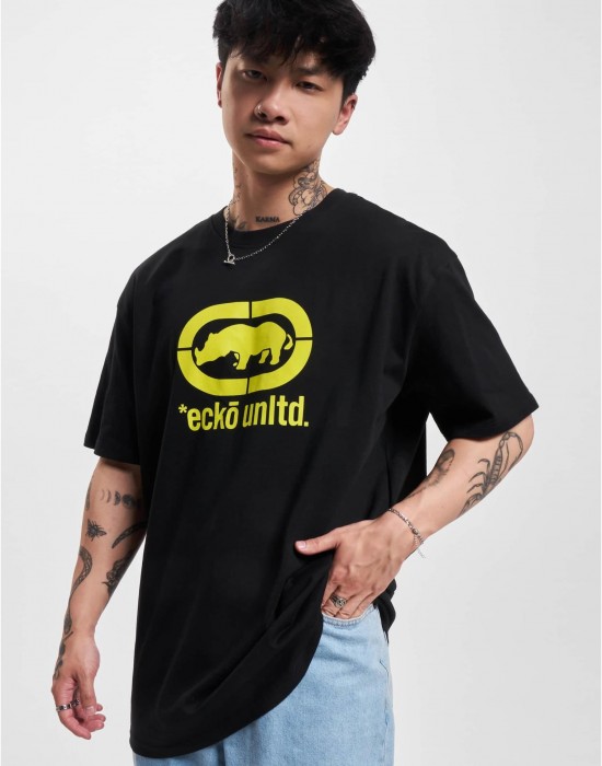Тениска Ecko Unltd. JohnRhino T Shirt black/green XXL