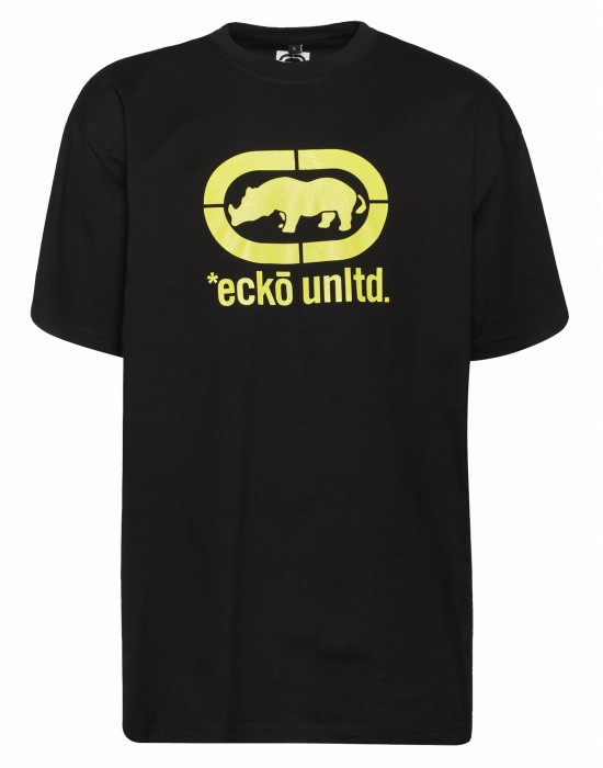 Тениска Ecko Unltd. JohnRhino T Shirt black/green XXL
