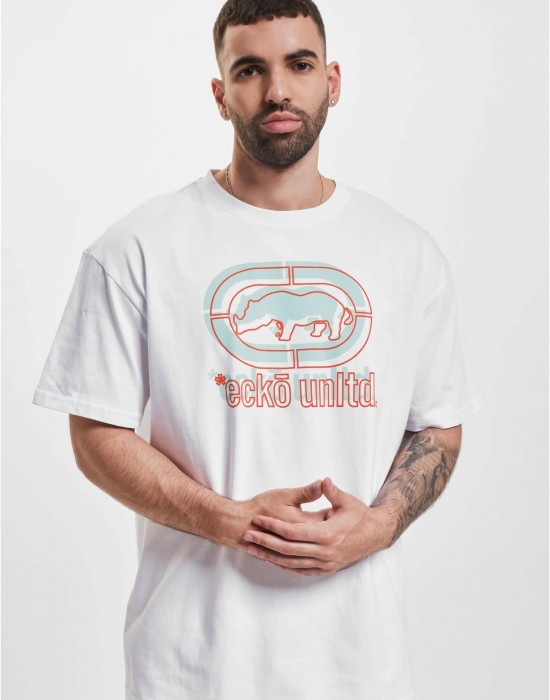 Тениска Ecko Unltd. Double T-Shirt white XXL