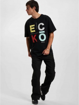 Тениска Ecko Unltd. WestLake T-Shirt  black XXL