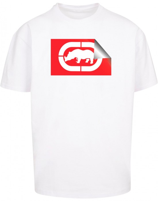 Тениска ECKOTS1144M Sticker T-Shirt white XL