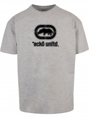Тениска ECKOTS1146M Blury T-Shirt grey XXL
