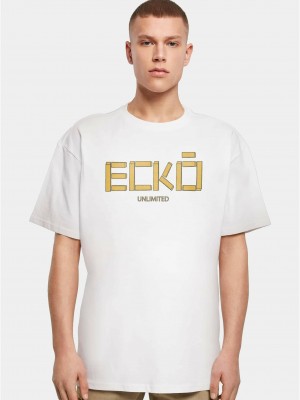 Тениска ECKOTS1151M STICKS T-Shirt white L